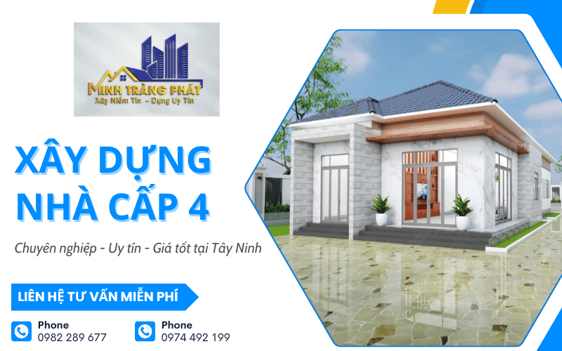 Xây dựng nhà cấp 4 ở Tây Ninh