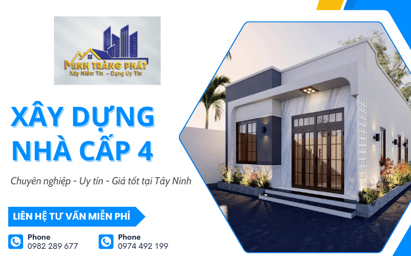 Xây dựng nhà cấp 4 ở Tây Ninh