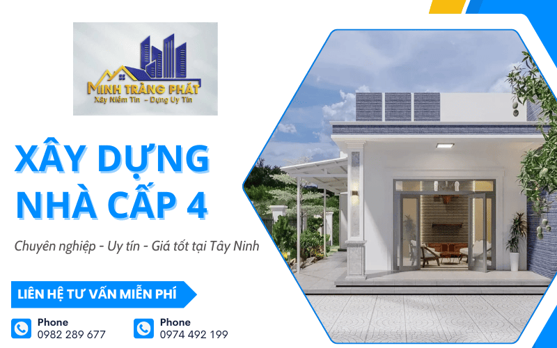 Xây dựng nhà cấp 4 ở Tây Ninh