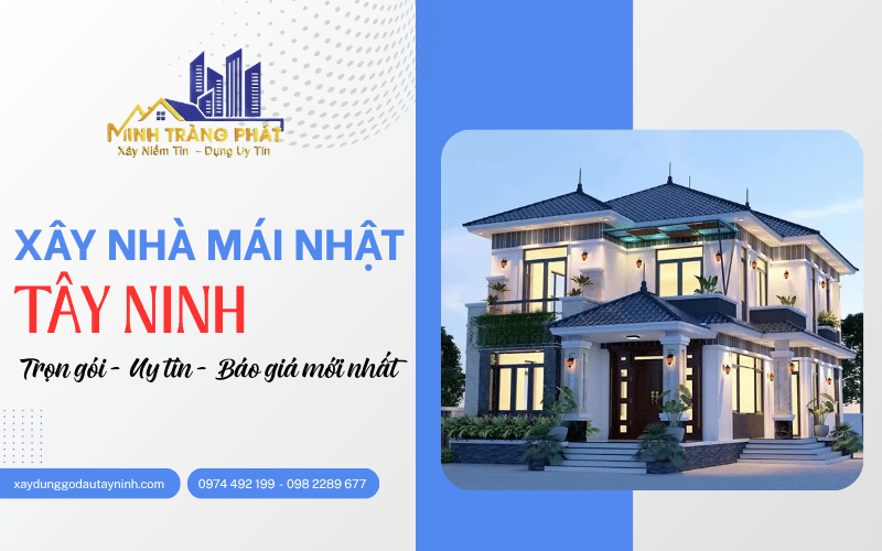 xây nhà mái Nhật Tây Ninh
