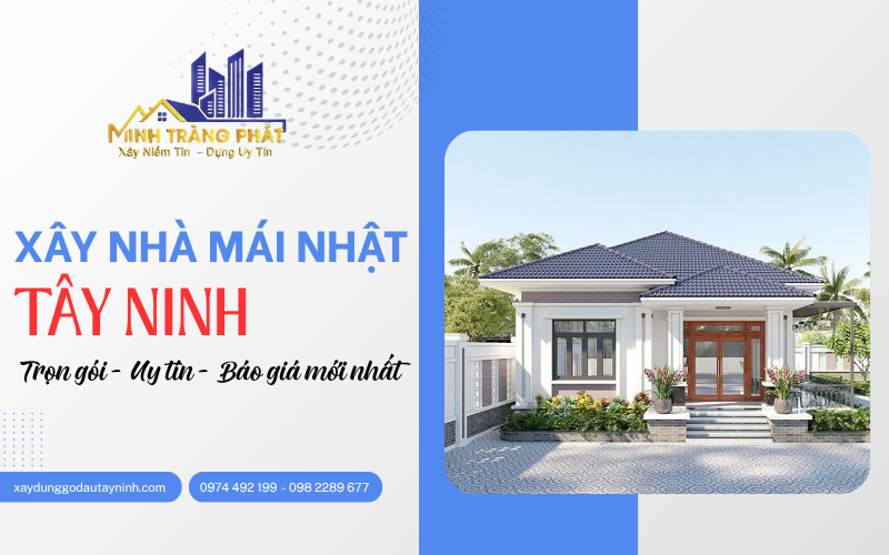 xây nhà mái Nhật Tây Ninh