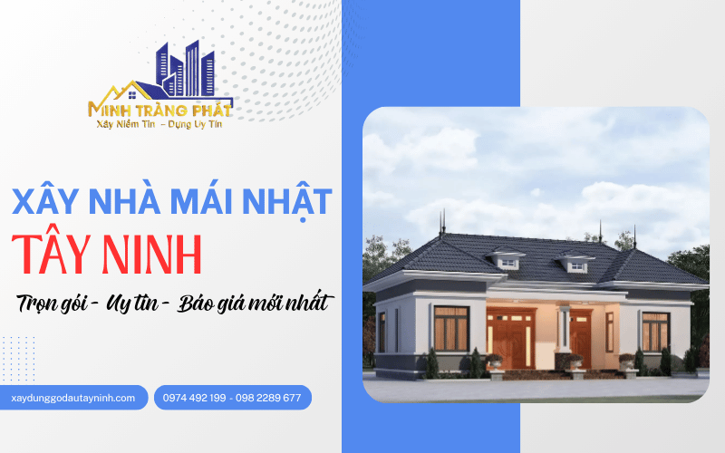 xây nhà mái Nhật Tây Ninh
