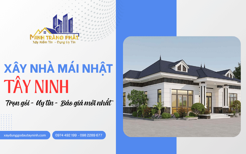 xây nhà mái Nhật Tây Ninh