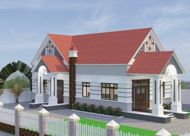 DỰ ÁN BIỆT THỰ 2 TẦNG NGÓI ĐỎ TÂY NINH